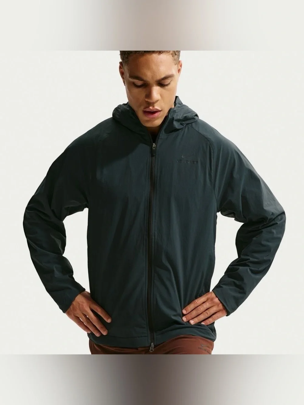 Nike Pro Octa Men's Therma-FIT ADV Jacket Green Nylon/Elastane Large